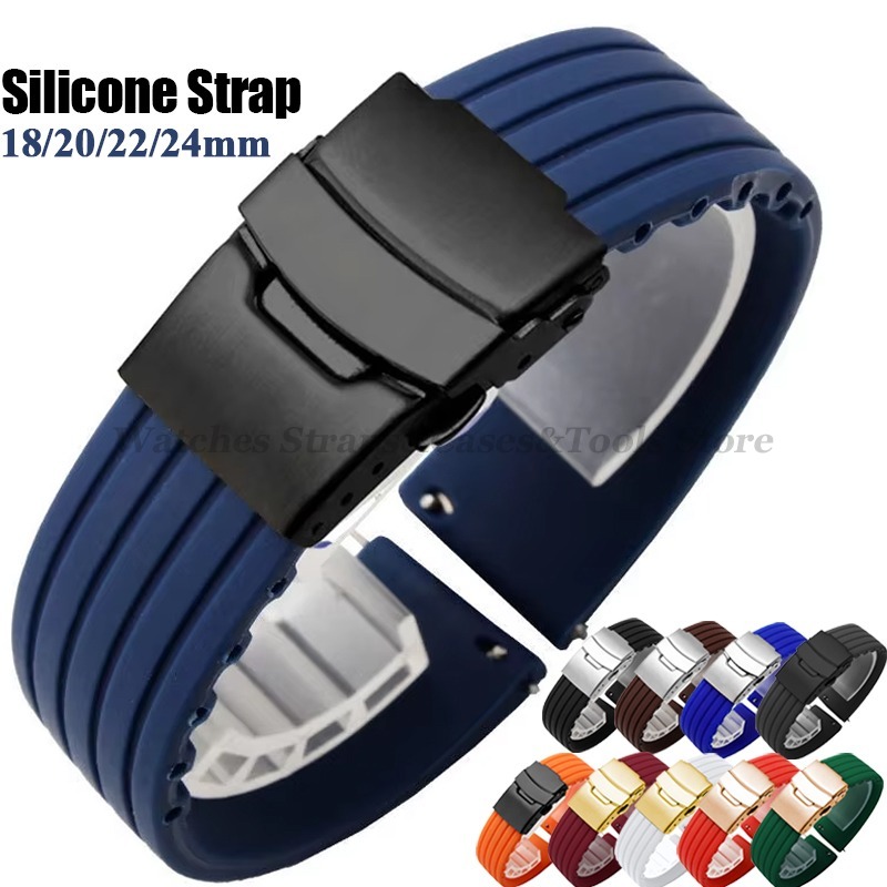 Fossil Smartwatch Accessories - Cinturino in silicone a sgancio rapido