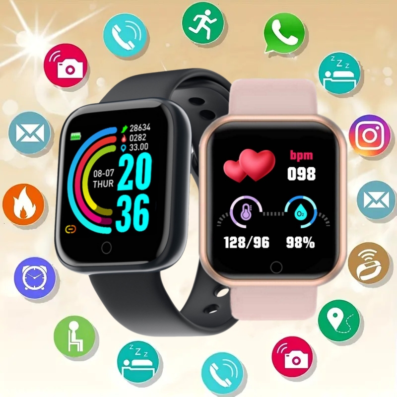 Smartwatch Touch - Smart Watch messaggio ricorda controllo musicale