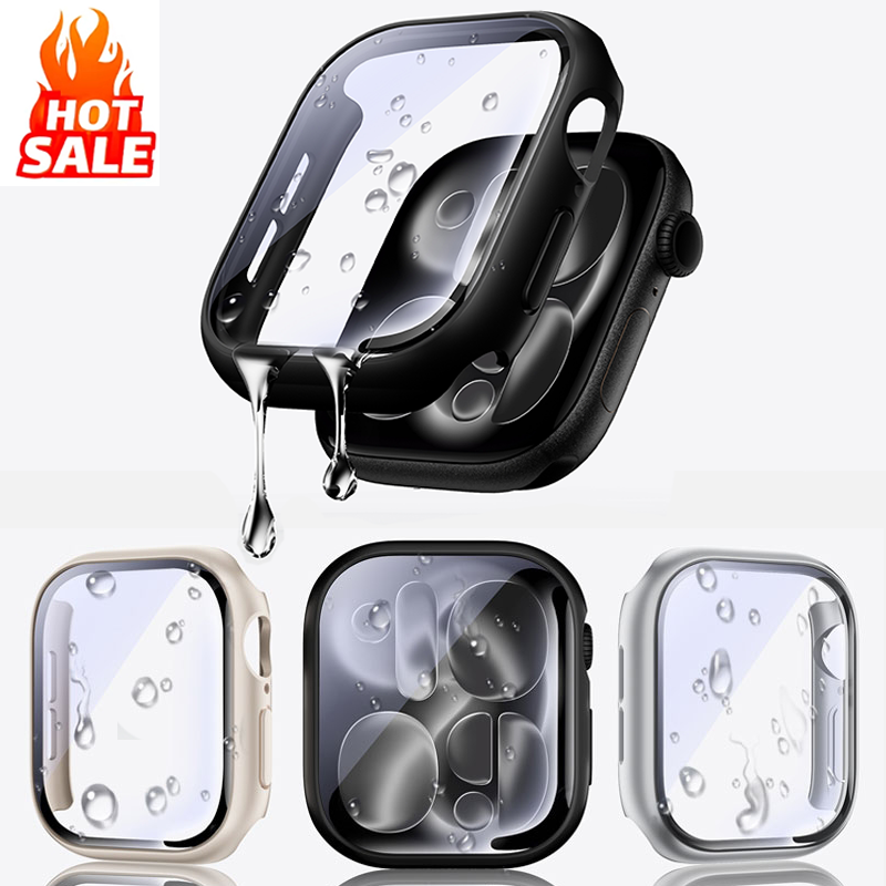 Smartwatch Band Accessories - Vetro temperato + copertura per Apple