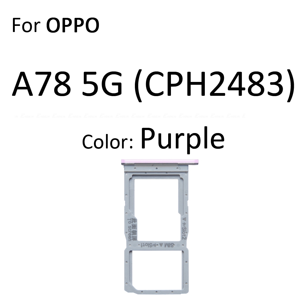 Vassoio porta SIM, lettore, co - Oppo A78 recensione e prezzo