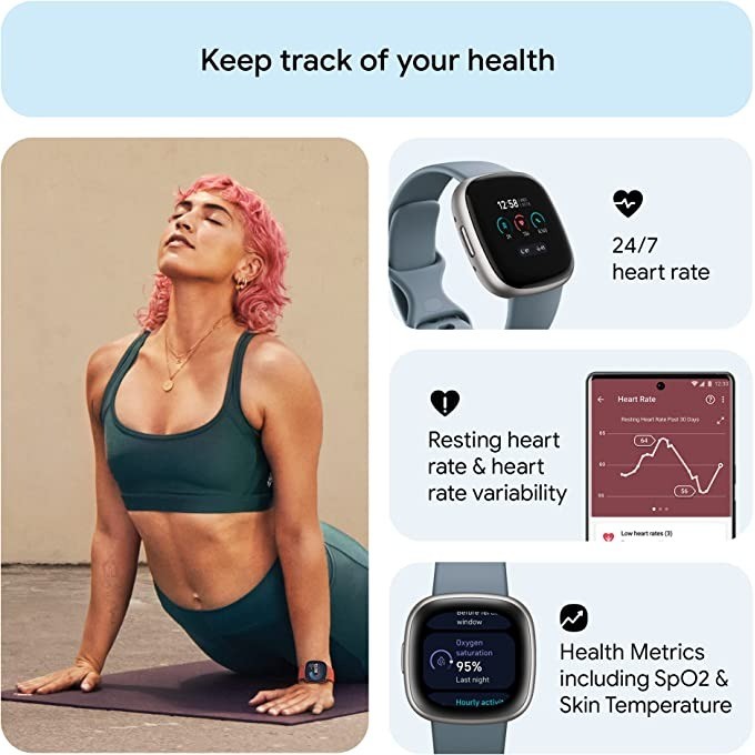 Fitbit Versa 4 Smart Watch Loc - Smartwatch Touch recensione e prezzo