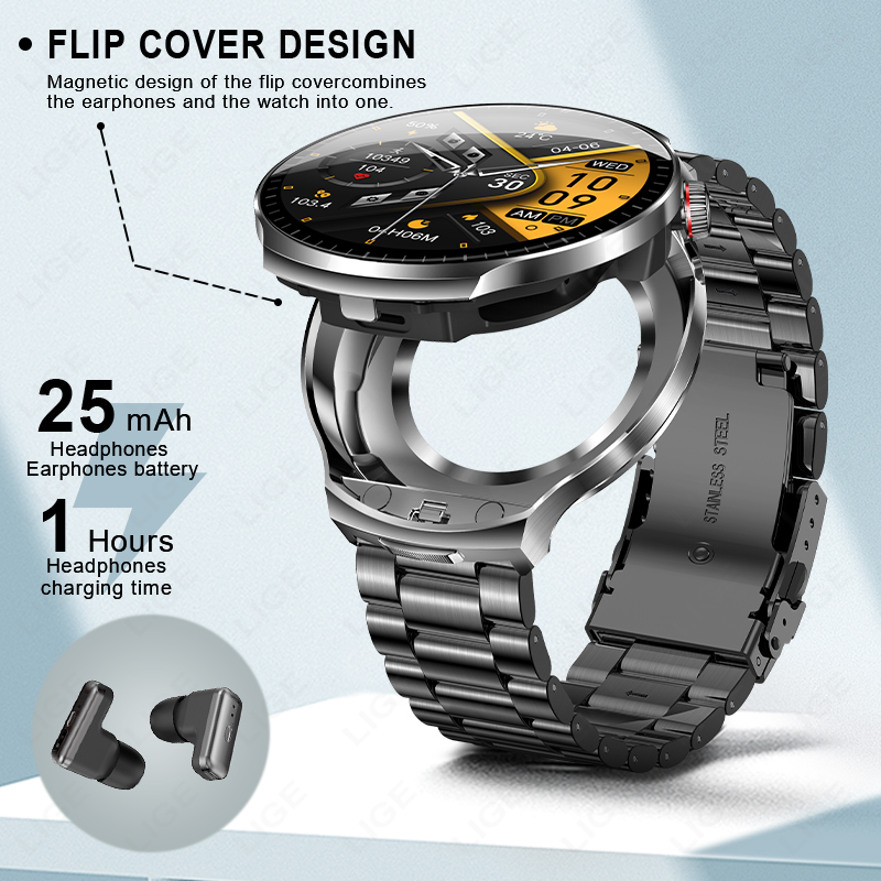 LIGE 2026 Nuovo Smartwatch 2-i - Smartwatch Headset recensione e prezzo