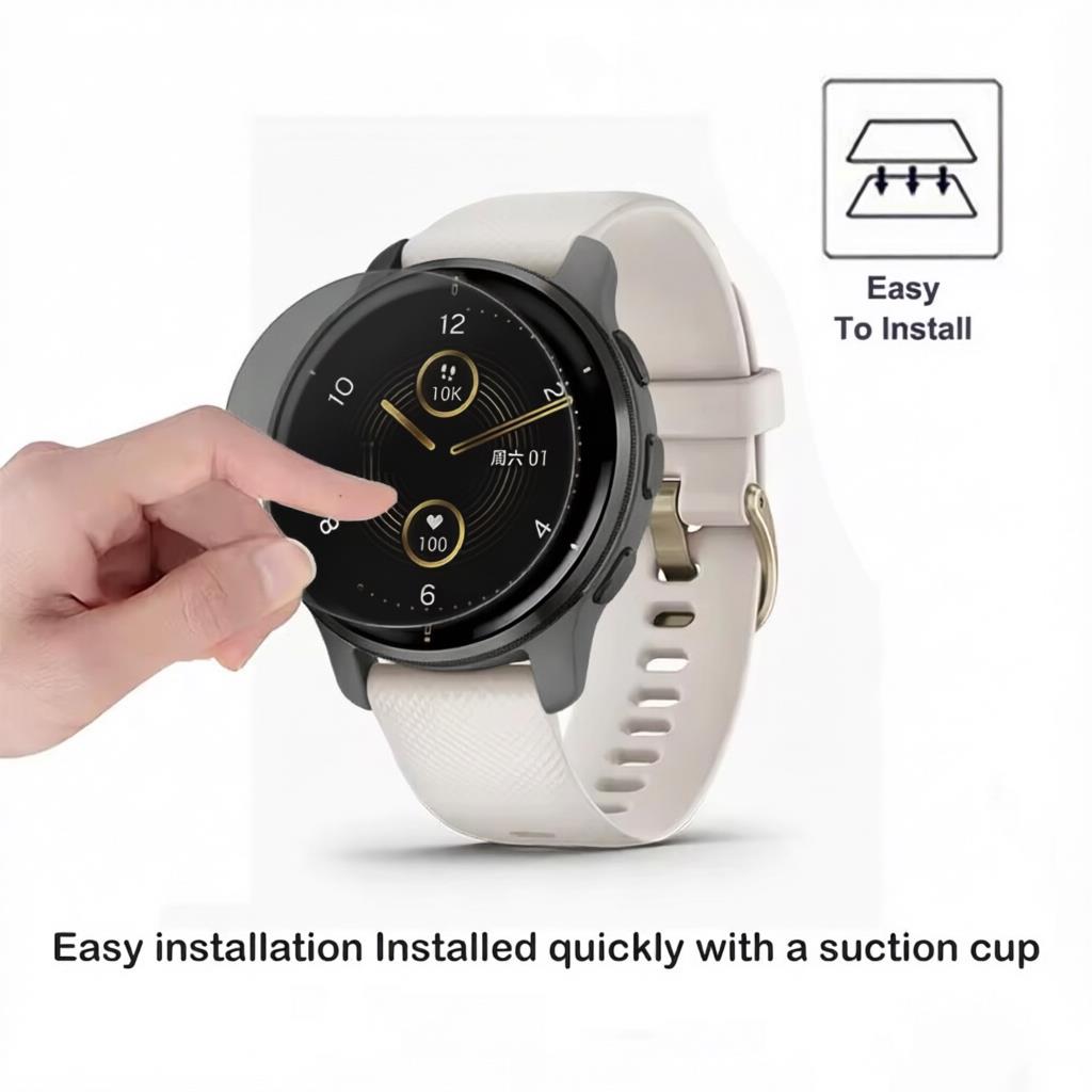 Pellicola idrogel per la priva - Garmin Smartwatch Accessories recensione e prezzo