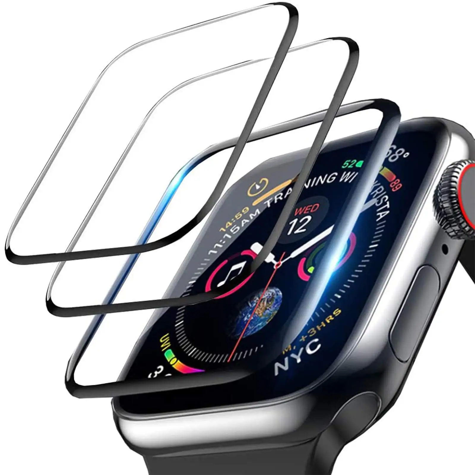 Vetro temperato 3D per cinturi - Smart Watch Accessories recensione e prezzo