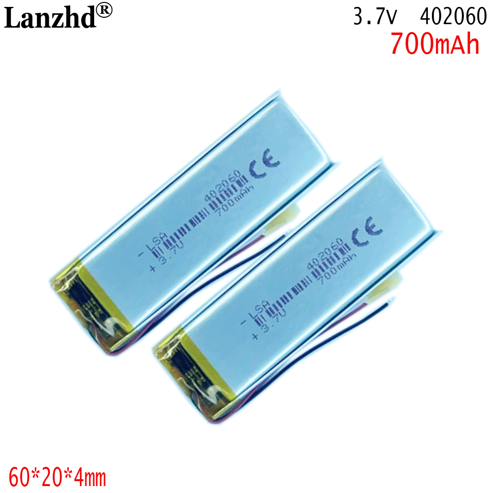 1-12pcs 3.7V 500mAh Lipo Polim - Smartwatch Headset recensione e prezzo