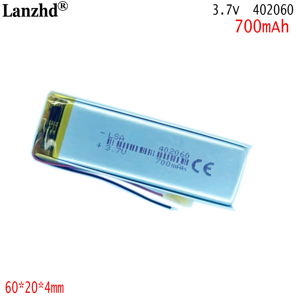 1-12pcs 3.7V 500mAh Lipo Polim - Smartwatch Headset recensione e prezzo