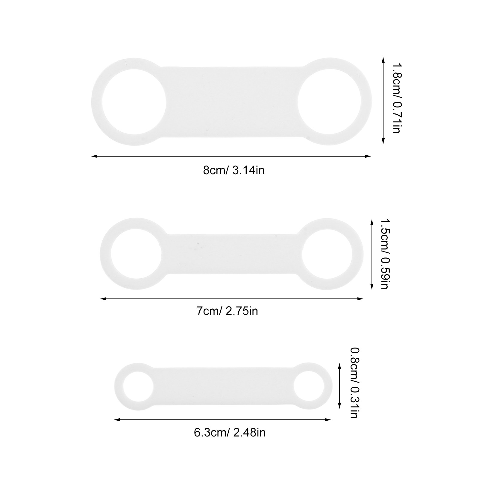 6 Pezzi di Fascette in Silicon - Silicone Band Replacement recensione e prezzo
