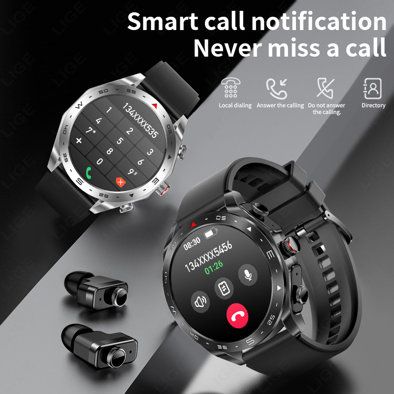 LIGE TWS Smartwatch 2-in-1 con - Smartwatch Headset recensione e prezzo