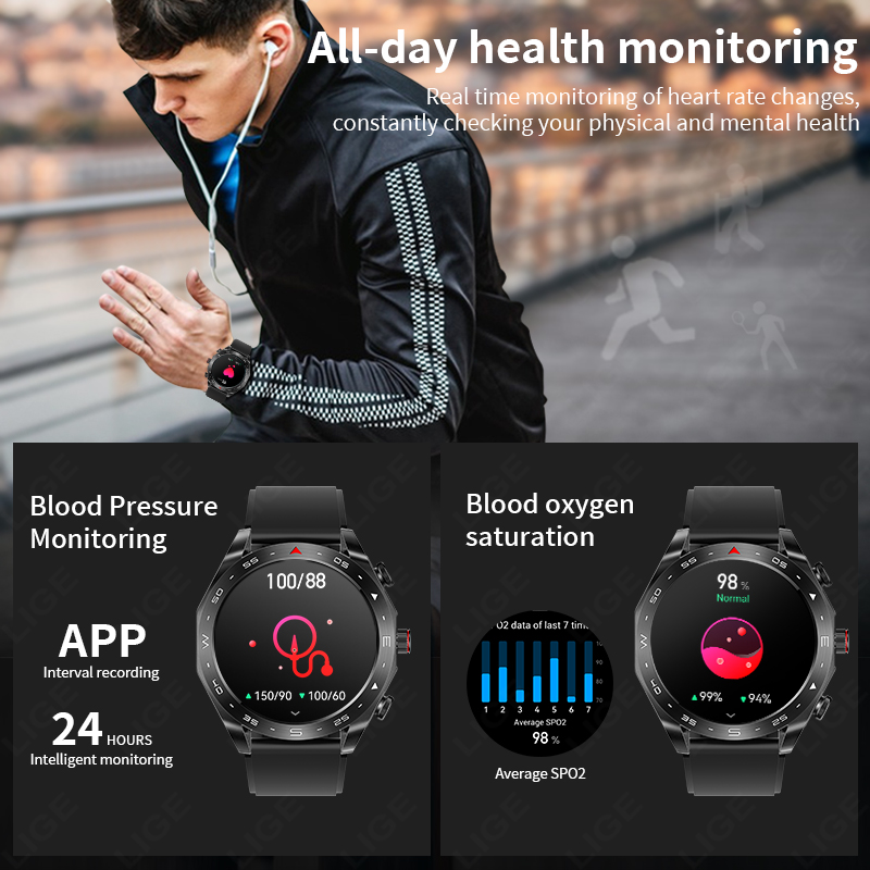 LIGE TWS Smartwatch 2-in-1 con - Smartwatch Headset recensione e prezzo