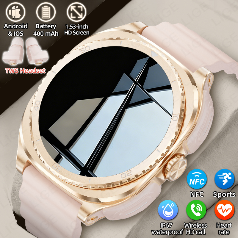 LIGE 2 in 1 Auricolari TWS Sma - Smartwatch Headset recensione e prezzo