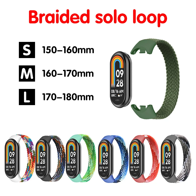 Cinturino per Mi band 7 8 6 5  - Solo Loop Strap recensione e prezzo